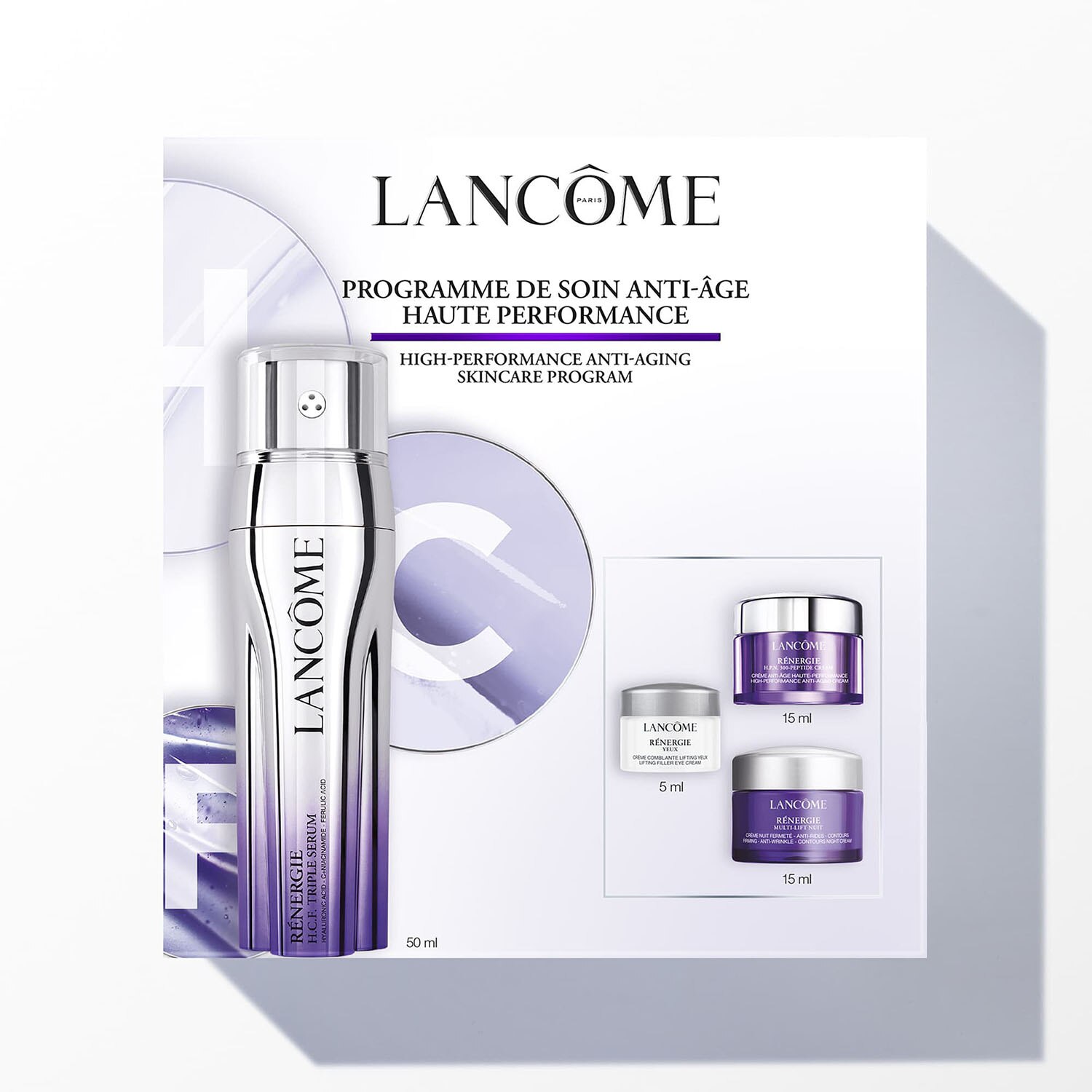 LANCÔME SET DE REGALO RÉNERGIE TRIPLE SERUM (SET PARA CUIDADO DE LA PIEL)